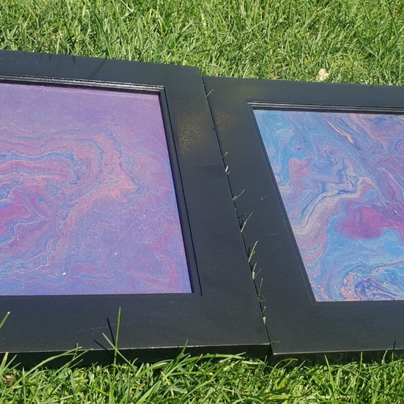 Handcrafted Acrylic Paint Pours (2) - Picture 9 of 11